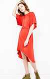 Asos Midi Wrap Skirt in Rib